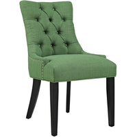 Modway - Regent Touffe Tissu Chaise à manger - Kelly Green-Chaise de salle à manger à touffes