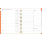 Cambridge - Agenda scolaire hebdomadaire/mensuel WorkStyle Balance 2025-2026 - 11 po H x 8 1/2 po l - pêche rose - bilingue-Format des pages : 11 po H x 8 1/2 po l