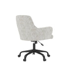Brassex - Dayton Chaise de bureau - grise-Cadre et base en fer de 320 mm