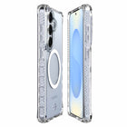 ITSKINS - Étui Hybrid_R avec aimants pour Samsung Galaxy S26+, Transparent-Disponible pour MagSafe