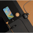 Native Union - Câble Belt USB-C vers USB-C/Lightning 1,8m - Cosmos Noir-Technologie Slide Lock brevetée pour basculer rapidement et en toute sécurité entre les connecteurs. Tressage renforcé et âme en fibre d'aramide ultra-résistante