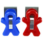 The Pencil Grip - TPG13210 Homme aimant Clip magnétique - couleurs assorties - paquet de 10-Un aimant puissant retient même les objets lourds facilement et en toute sécurité.