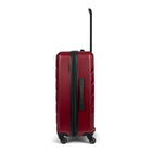 Swiss Mobility - Ensemble de 3 valise rigide ABS - Rouge-Roues pivotantes simples à 360 degrés pour un roulement sans effort, doux et silencieux