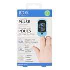 BIOS Diagnostics - Oxymètre de pouls pour bout des doigts-Affichage de la fréquence du pouls, de la saturation du sang en oxygène (SpO2) et de la forme d’onde 