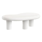Modway - Elowen Terrasse extérieure Pierre Table basse, Blanc-8