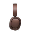 Edifier - ES850NB Casque supra-auriculaire sans fil Bluetooth haute résolution à commande tactile multipoint - Marron-Conception pliable et étui de voyage inclus pour la portabilité.