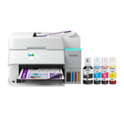 Epson - Imprimante multifonction couleur sans fil EcoTank ET-3950 à réservoirs d’encre géants – Blanc-Rapport qualité-prix incroyable: l’imprimante Epson EcoTank inclut une réserve d’encre allant jusqu’à 3 ans. lorsque vient le temps de recharger l’encre, vous économisez jusqu’à 90 % sur le coût de l’encre avec les bouteilles d’encre de rechange comparativement aux cartouches d’encre