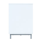Manhattan Comfort - Meuble TV moderne Brighton 60 po - Blanc-Design élégant et raffiné pour sublimer votre environnement de vie