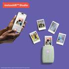 Fujifilm - Imprimante pour téléphone intelligent Instax Mini Link 3 - Vert sauge-Création d'expériences photo géniales via la fonction «Cliquer pour coller» dans l'appli, permettant l'impression de tes photos sous forme de collage sur films instantanés INSTAX MINI