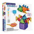 Magna-Tiles - Ensemble de construction magnétique Combo 46 pièces-Toujours Compatible: Toutes les pièces sont compatibles et complémentaires avec tous les autres coffrets MAGNA-TILES, notamment tous les coffrets MAGNA-TILES Classic. 
