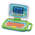 LeapFrog - Ordi-tablette p'tit genius touch -Français-Ordinateur avec clavier qui en le refermant se transforme en tablette avec écran tactile