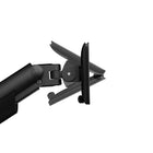 Kanto - Bras/support de bureau pour écrans 17 à 32 po - Deux écrans - Noir-Compatible avec les formats VESA 75x75 et 100x100
