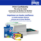 Brother - LC506YS Cartouche d’encre jaune authentique à haut rendement-Ces cartouches d’encre sont conçues pour fonctionner à l’unisson avec votre imprimante Brother