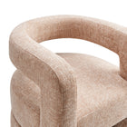 Modway - Jaylin Rembourré Chenille Chaise d’accent - Blush-8