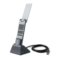 TP-Link - Adaptateur USB sans fil à haut gain AX3000-Sans fil double bande - bandes de 2,4 GHz et de 5 GHz pour une connectivité flexible.