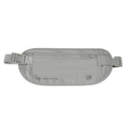 Travelon - Pochette de taille dissimulée avec blocage RFID - 10,75 po L x 5 po H x 0,125 po P - Gris-Protection RFID qui aide à prévenir les balayages non autorisés
