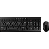 Cherry - Stream Desktop Clavier et souris sans fil Combo - Noir-Frappe super silencieuse