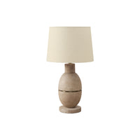 Monarch Specialties - Luminaire - 25 po H Lampe De Table - Résine Beige - Abat-Jour Beige - Contemporain - Moderne-Cette élégante lampe de table en résine beige de 25 pouces de haut, rehaussée d'un soupçon de métal doré et d'une base au fini texturé rappelant le grès ancien, est l'éclairage d'appoint parfait pour tout décor contemporain de salon, de chambre ou de bureau