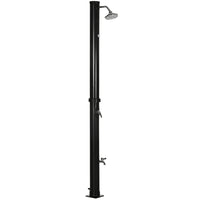 Outsunny - Douche solaire chauffée 7,3 pi 5,3 gallons-Permet de prendre une douche rafraîchissante dans votre jardin ou près de votre piscine avant ou après la baignade
