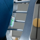 Vinsetto - Chaise de bureau avec hauteur et inclinaison réglables - bleu-Couleur : bleu