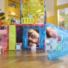 Magna-Tiles - Ensemble de construction magnétique Maison de jeu pour animaux de compagnie 50 pièces-Plus à découvrir: Ajoutez les ensembles Maison pour chien, Arbre à chat et Boule pour hamster MAGNA-TILES à Maison de jeu pour animaux de compagnie pour créer un monde d’aventure de poilus!