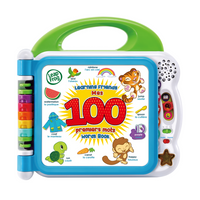 LeapFrog - Mes 100 premiers mots -Bilingue - Paquet de 4-Rencontrez des amis d’apprentissage, tortue, tigre et singe qui introduiront plus de 100 mots appropriés à leur âge choisis par des experts en apprentissage