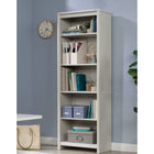 Sauder - Bibliothèque Dover Edge à 5 étagères - Chêne glacier-Conception modulaire: Plusieurs unités peuvent être placées côte à côte créant un mur de bibliothèque pour plus de rangement