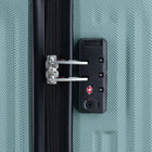 Samsonite - Way-Lite 21,5 po Valise de Cabine Spinner  - vert aube-Le panneau de séparation et les sangles croisées aident à fixer vos effets personnels