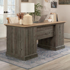 Sauder - La Collection Sonnet Springs Bureau ministre - Finition Pebble Pine-Fini sur tous les côtés pour d'emplacement polyvalentes