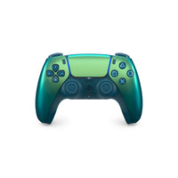 Playstation 5 Manette de jeu sans fil DualSense – Bleu sarcelle Chroma-Ressentez toutes les sensations de vos actions dans vos jeux et de l'environnement, simulées grâce à la rétroaction haptique