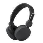 Basic Tech Écouteurs pliables sur l'oreille Bluetooth, pour enfants - Charbon-Autonomie de 6 heures