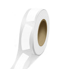 JAM Paper - Étiquettes extérieures résistantes aux intempéries - goulot de bouteille - 1 3/16 x 3 1/4 - blanches - 125 étiquettes/rouleau-Couleur : Blanc lisse | Faites ressortir votre courrier avec des étiquettes d'adresse d'expédition colourées.