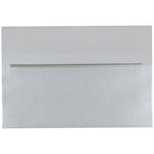 JAM Paper Enveloppes d'invitation métalliques A8 - 5,5 x 8,125 po - Stardream Silver - paquet de 25-Couleur: Argent rêve étoilé