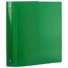 JAM PaperMD – Reliure en plastique à 3 anneaux, 1,5 po, vert, 2/paquet-Dimensions : 11,5 x 10,5 x 1,5 po