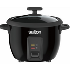 Salton - cocotte à riz automatique et étuveuse - 10 tasses-Panier étuveuse inclus 