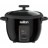 Salton - cocotte à riz automatique et étuveuse - 10 tasses-Panier étuveuse inclus 