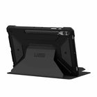 UAG - Étui Robuste Metropolis SE Folio Noir pour Samsung Galaxy Tab S9 Plus-Compatible avec la bandoulière UAG (non incluse)