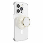 PopSockets - PopGrip pour MagSafe avec Anneau Adaptateur Magnétique - Crème de Coco-Fonctionne comme un support pratique pour regarder des vidéos à la volée