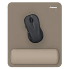 Fellowes - Repose-poignet pour souris Breyta avec coussin HEX - Sable-Le repose-poignet doux au toucher, doté d’un revêtement antipoussière, offre un fini haut de gamme et une expérience de navigation fluide