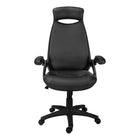 Monarch Specialties - 7276 Chaise De Bureau Multi-Position- Noir Simili-Cuir/-Avec une garantie limitée de 5 ans contre tout défaut, cette chaise est fabriquée selon les normes de performance ANSI/BIFMA pour le mobilier de bureau.