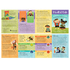 Barefoot Books - Cartes d'activités pour enfants conscients-Jeu de 50 cartes laminées avec livret illustré de 8 pages