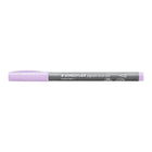 Staedtler - 371 C12-2 Feutres pinceaux à pigments - Couleurs pastels - Paquet de 12-Permanent, imperméable et séchage rapide