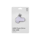 Basic Tech - lecteur Flash 32Go USB 2.0 - Blanc-Capacité de 32 Go