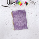 Cambridge - Agenda scolaire hebdomadaire/mensuel Madison 2025-2026 - 8 1/2 po H x 5 1/2 po l - violet - bilingue-12 pages mensuelles avec onglet
