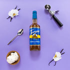 Torani - Sirop haricot à la vanille sans sucre avec pompe -750 mL-Les sirops sans sucre sont fabriqués avec du sucralose et des arômes naturels