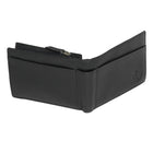 Club Rochelier - Portefeuille mince pour homme avec poche zippée - Noir-1 compartiment à billets sur toute la longueur