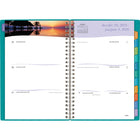 Mead - Agenda hebdomadaire/mensuel escapade tropicale 2026 - 8 1/2 po H x 5 1/2 po l - couleurs assorties - bilingue-Double reliure à spirale