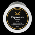 Second Cup - Capsules K-Cup Espresso Torréfaction Foncée, paquet de 24-24 capsules à dose unitaire par boîte.