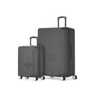Reebok - Ensemble de Valise Rigide 2-Pieces de la collection Achievement - Noir-ABS léger et résistant