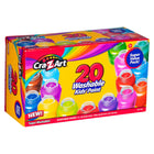 Cra-Z-Art - Peinture lavable pour enfants - 20 unités-Vingt couleurs de peinture 2oz